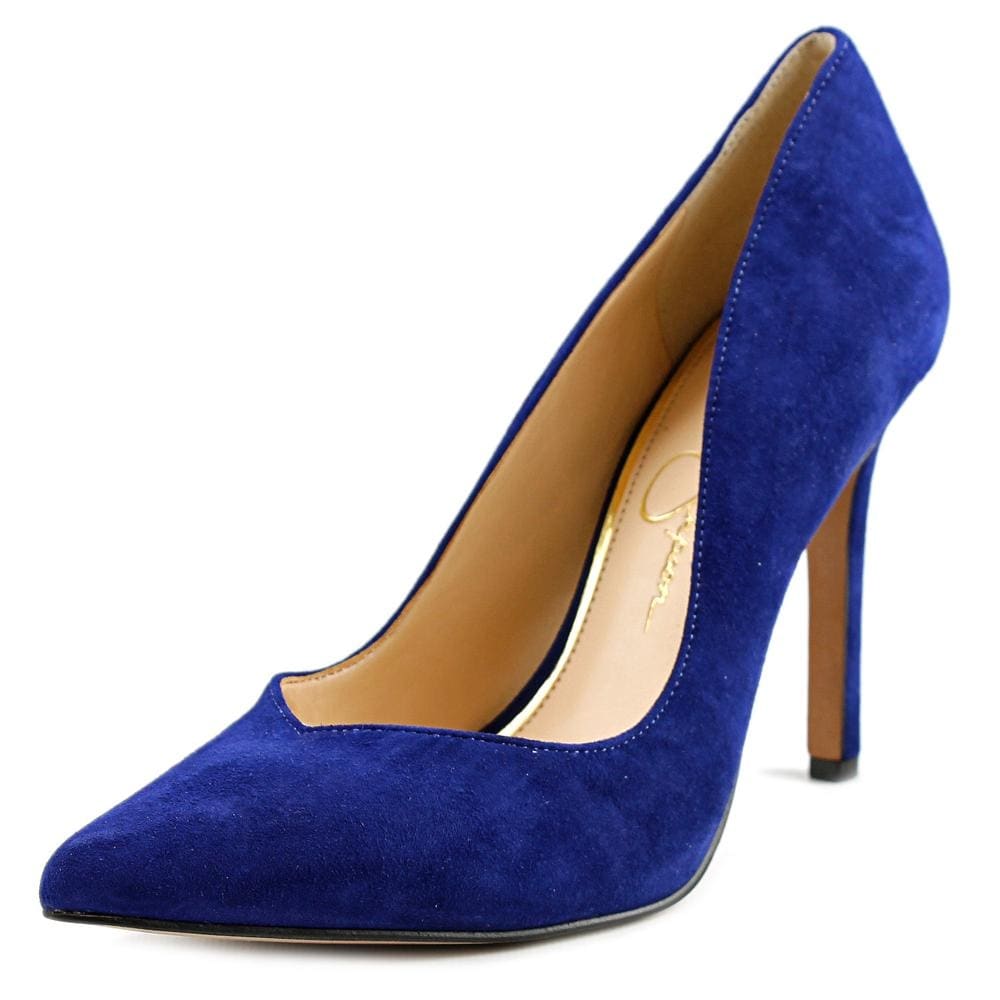 jessica simpson blue heels