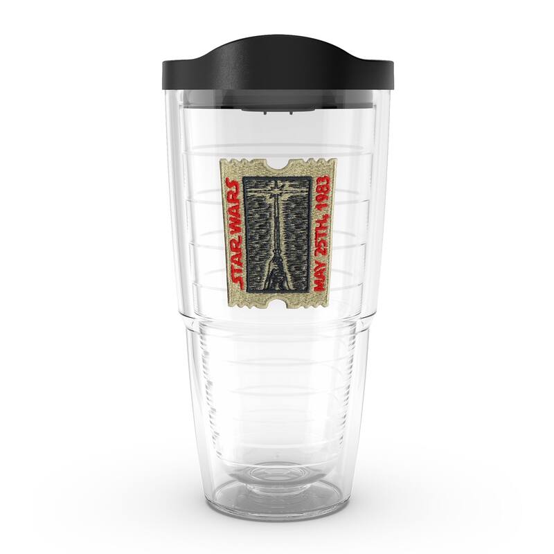 Tervis Star Wars Return of the Jedi Ticket Made in USA Double Walled Insulated Travel Tumbler, Classic - 24oz