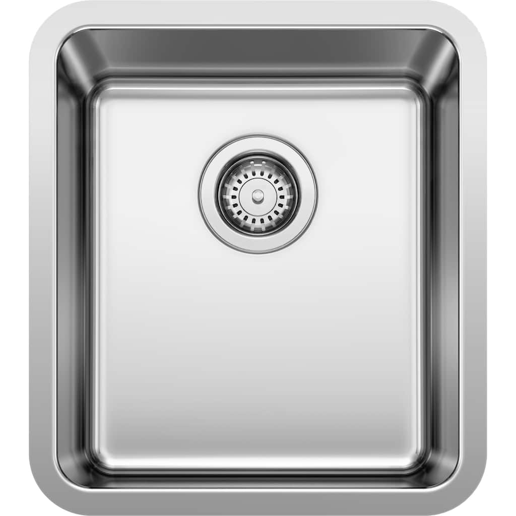 Blanco FORMERA Undermount 16 in. Single Bowl Bar Sink Stainless Steel (442767)