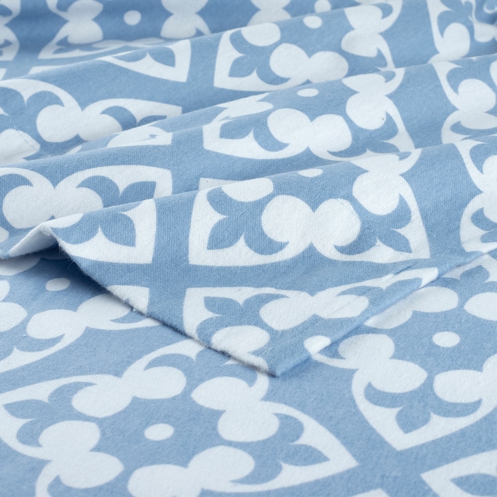 Pointehaven Flannel 180 GSM Brushed Cotton Oversized Pillowcases Pair