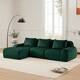Option Green 3 Seat - 1 Ottoman