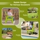 preview thumbnail 42 of 41, Costway Patio Kids' Adirondack Chair Seat Weather Resistant for Ages - See Details