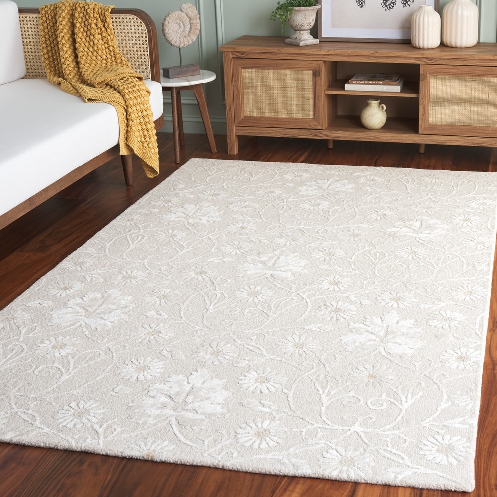 SAFAVIEH Handmade Glamour Hadwiga Wool Rug