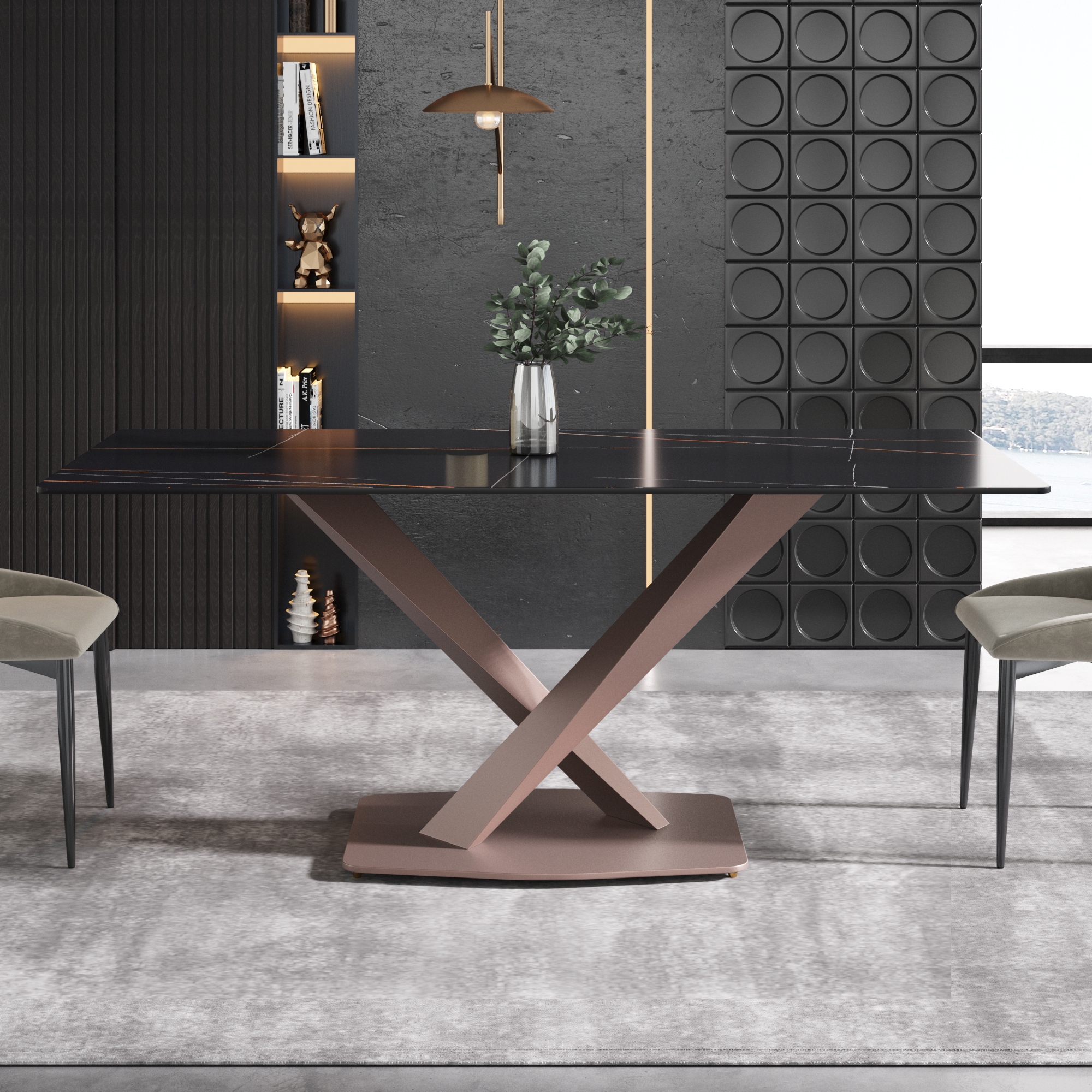 Stone dining table discount price