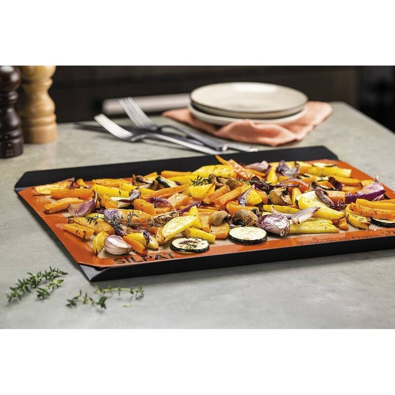 Premium Non-Stick Silicone Baking Mat, 3/4 Sheet, Cream