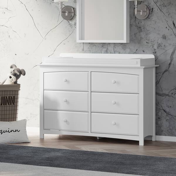 Storkcraft Kenton 6 Drawer Dresser Classic Style With 6 Spacious Drawers For Convenient Storage Easy To Assemble Overstock 25673136