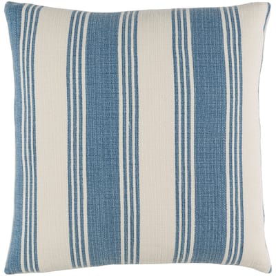 Decorative Cristopher Denim 18-inch Throw Pillow Cover
