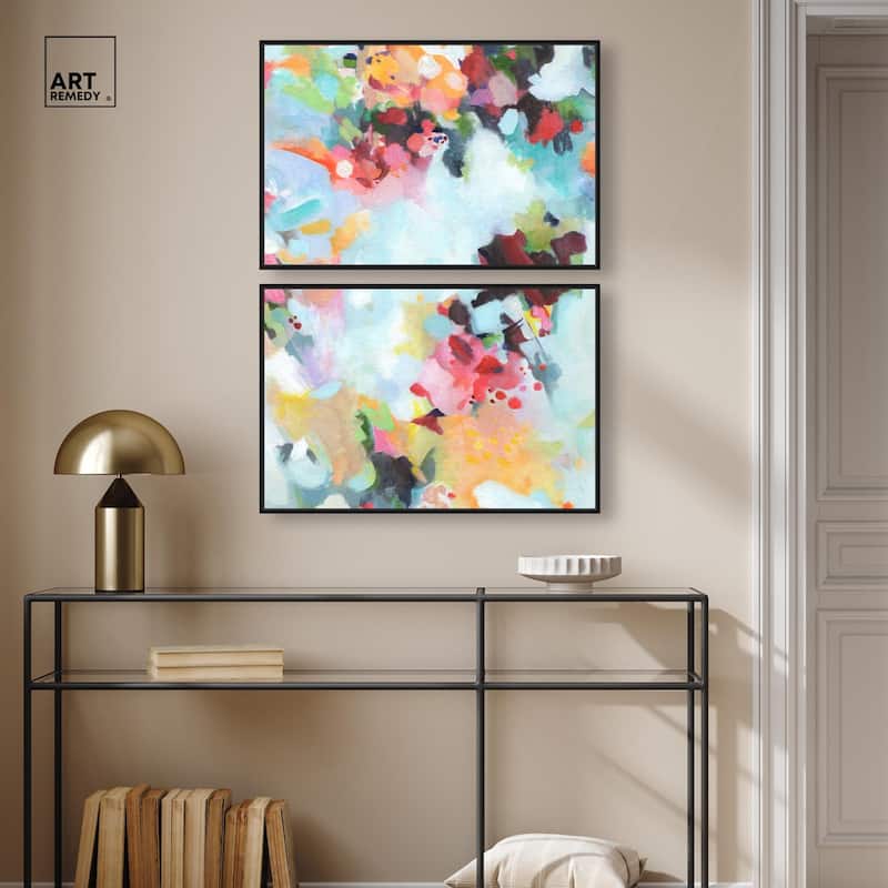 Play of Light Canvas Set of 2 by Art Remedy