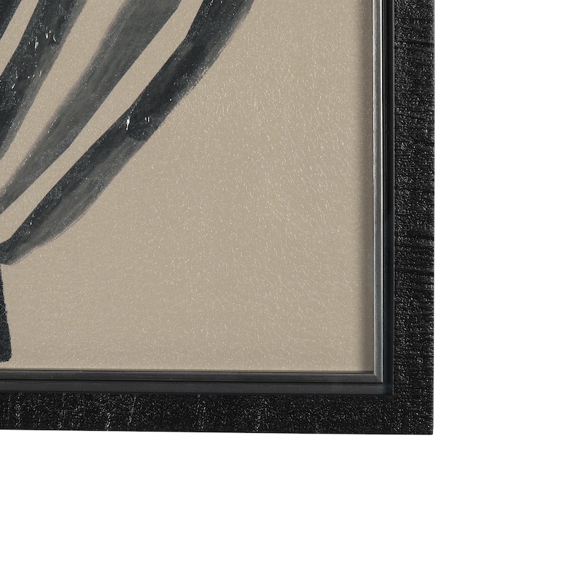 Simple Floral - Bloom Framed Art Print