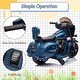 preview thumbnail 23 of 25, 6V Kids Ride on Motorcycle for Toddlers 1-3