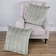 preview thumbnail 14 of 48, Agnew Pleated Velvet Decorative Throw Pillow Cover Set, NO INSERT 26" x 26" - Silver