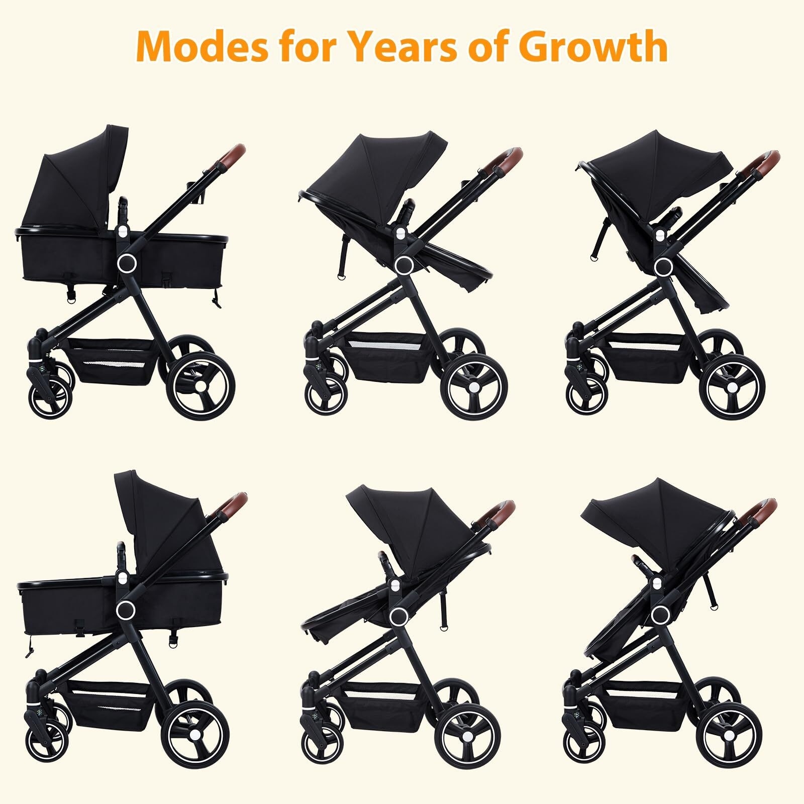 2 in 1 Umbrella Stroller for Toddler 1 3 N A