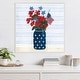preview thumbnail 7 of 9, American Gnome IX by Yvette St. Amant Framed Canvas Wall Art Print