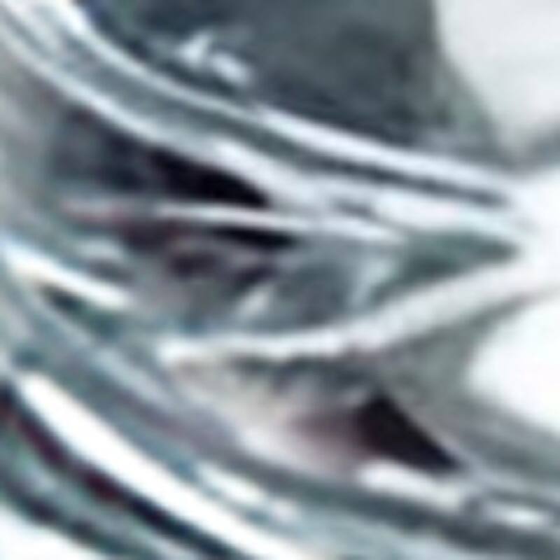 HomeRoots 6" Clear Mouth Blown Crystal Biscuit Jar