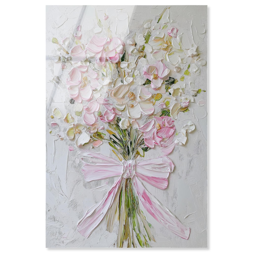 Layered Lily Acrylic by Art Remedy, Ready to Hang