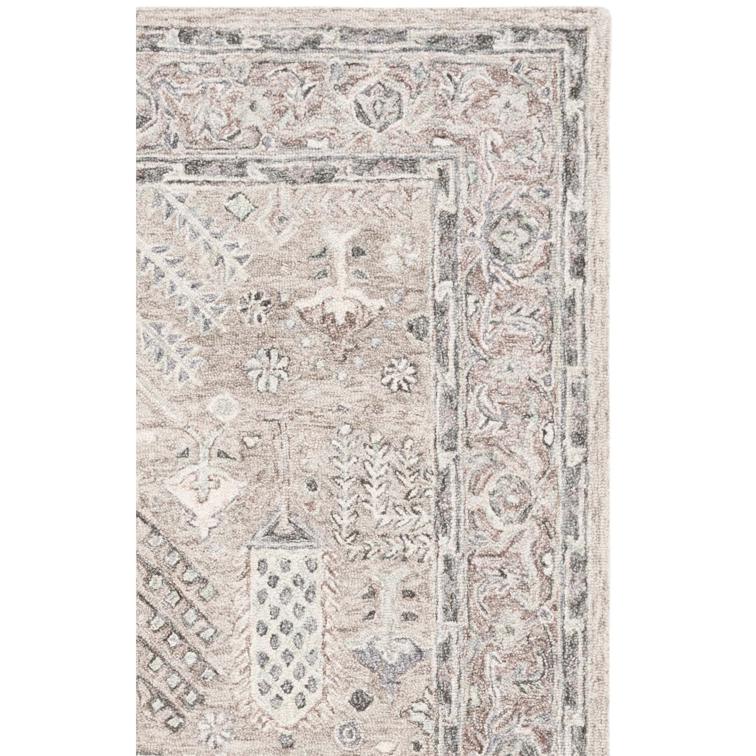 SAFAVIEH Handmade Metro Lorenzina French Country Wool Rug
