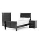 preview thumbnail 29 of 67, Furniture of America Mayday Modern Solid Wood 3-Piece Sleigh Bedroom Set