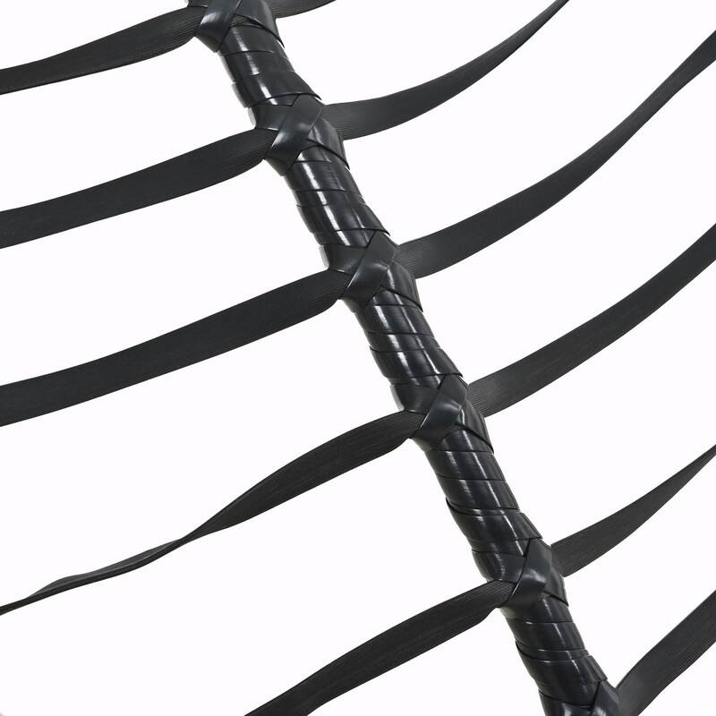 Single Person Folding Egg Chair with Stand, Indoor Outdoor Hanging Wicker Swing Chair with Adjustable Feet