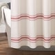 preview thumbnail 39 of 43, Lush Decor Farmhouse Stripe Shower Curtain