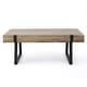preview thumbnail 23 of 27, Abitha Faux Wood Coffee Table by Christopher Knight Home - 43.25" L x 23.60" W x 16.75" H