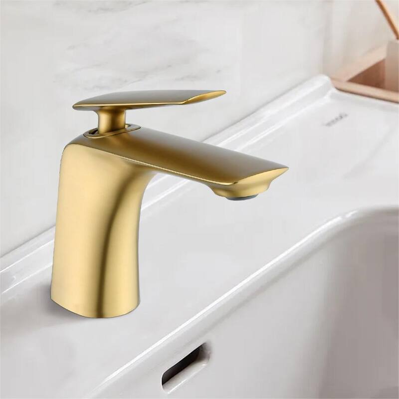 Topcraft Single Handle Bathroom Faucet with Pop-Up Drainer