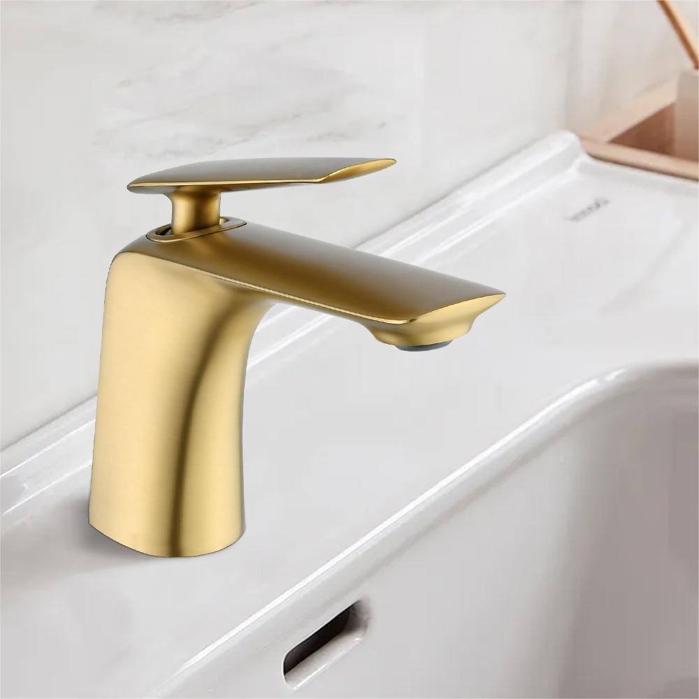 Topcraft Single Handle Bathroom Faucet with Pop-Up Drainer