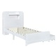 preview thumbnail 14 of 12, Platform Bed Frame with Drawers and Light Strip