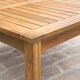 preview thumbnail 4 of 4, Perla Outdoor Acacia Wood Coffee Table by Christopher Knight Home