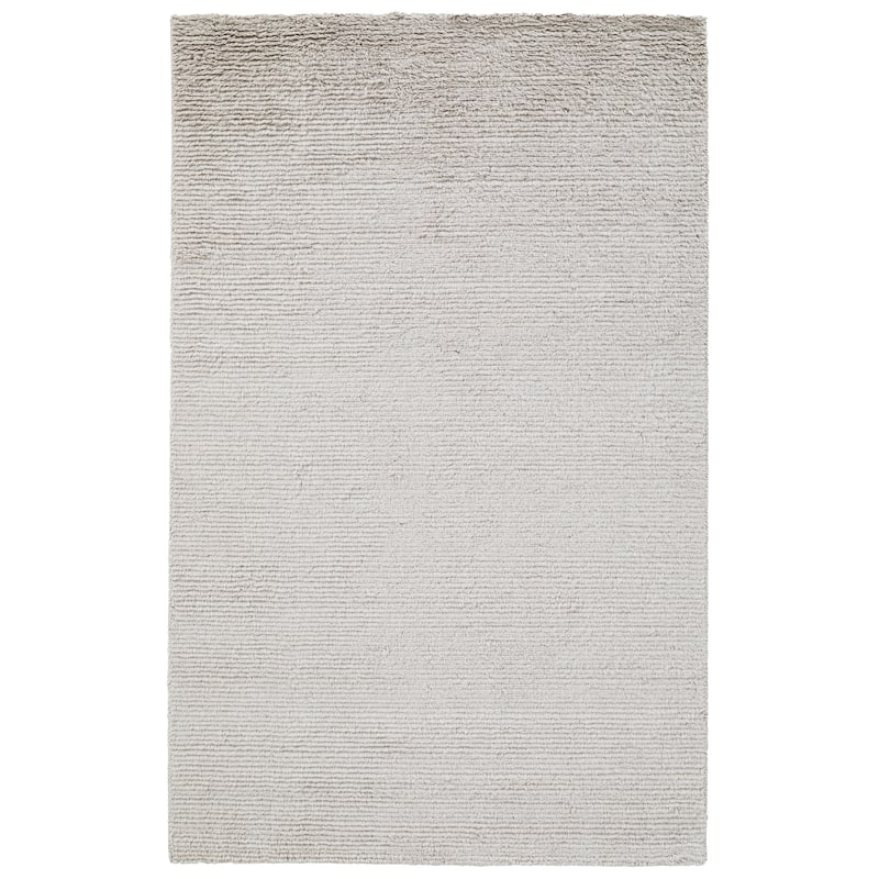Terra by Obeetee Bliss Solid Rug - Light Gray - 3' x 5'