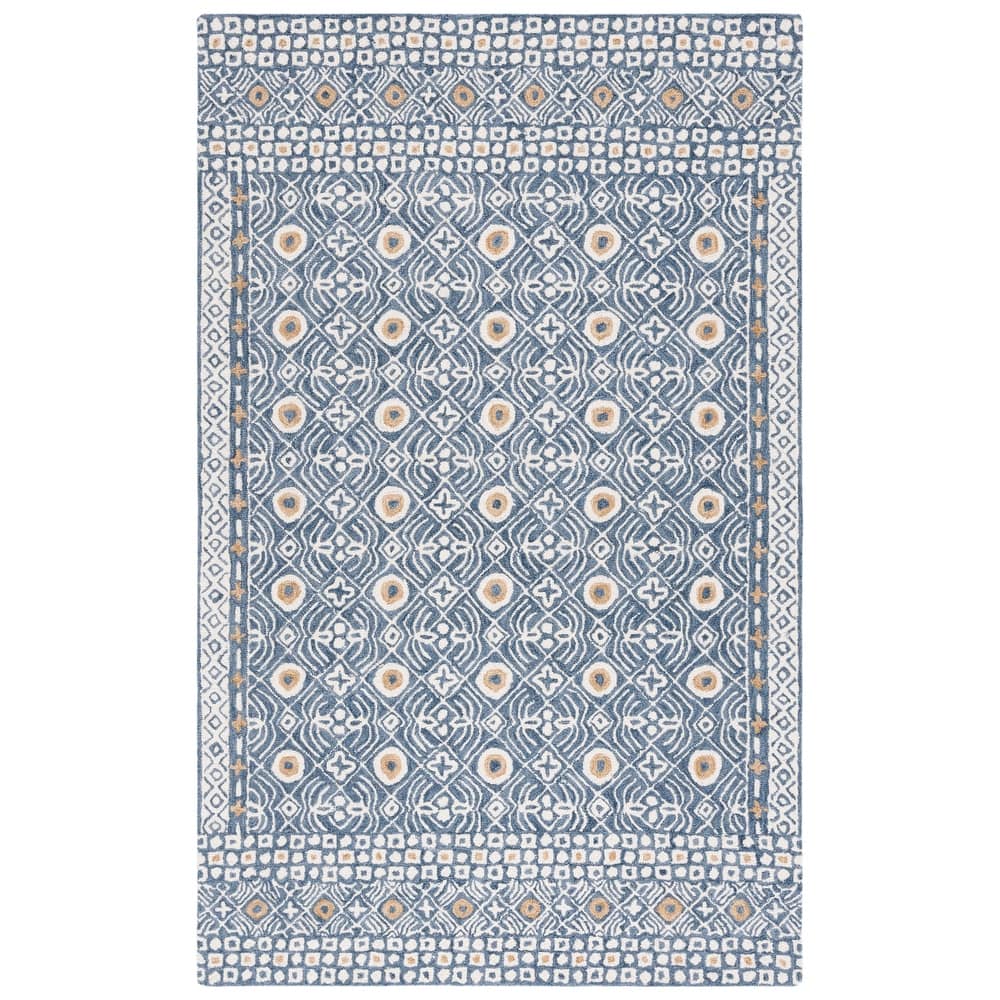 SAFAVIEH Handmade Micro-Loop Reglind Wool Rug