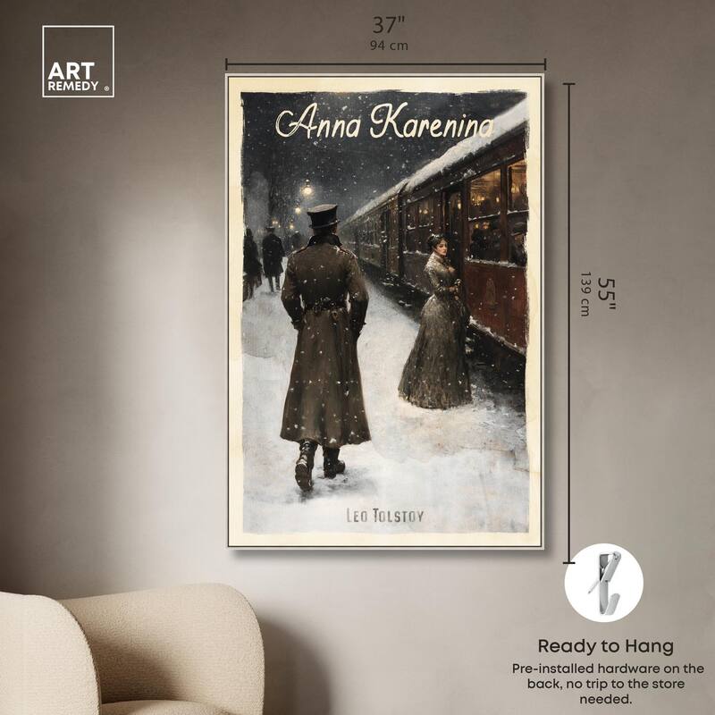 Anna Karenina Canvas by Art Remedy