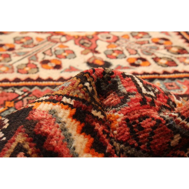 ECARPETGALLERY Hand-knotted Anadol Red Wool Rug - 4'11 x 10'3