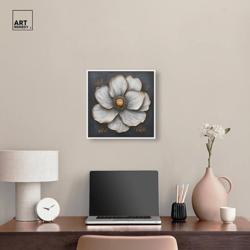 Sculpted Sepals II Canvas by Art Remedy