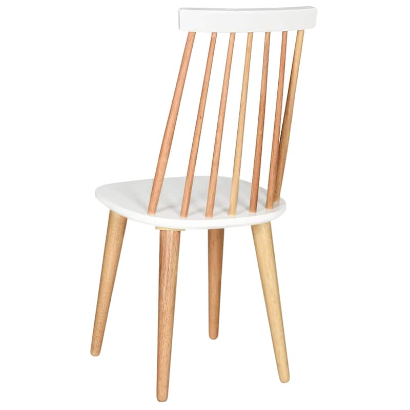 SAFAVIEH Burris Spindle Back Side Chair (Set of 2) - 17"W x 21"D x 36"H