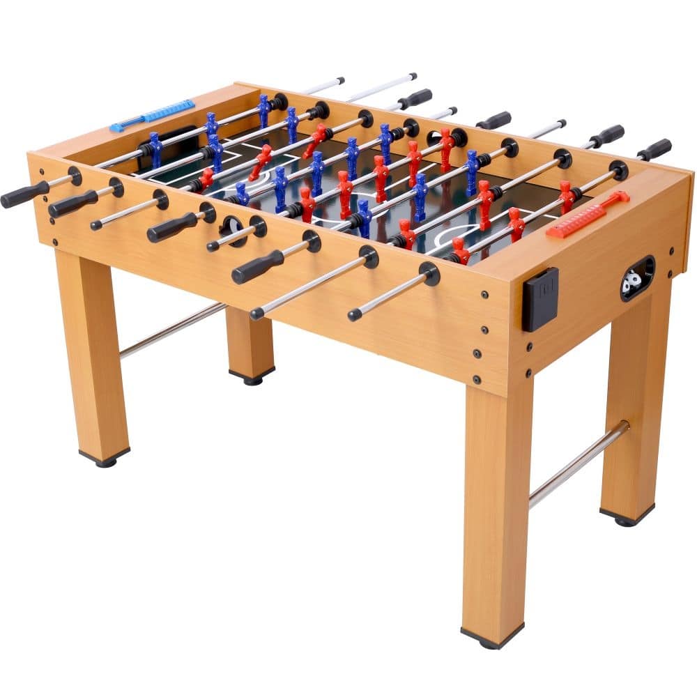 54"W Hurricane Foosball Table, Analog Scoring & Accessories
