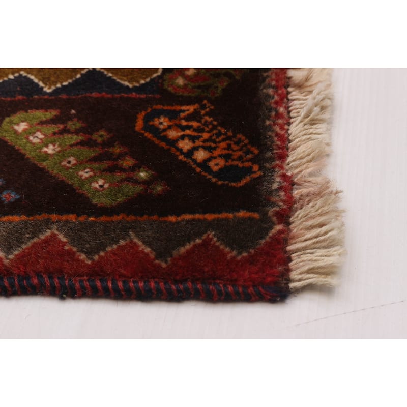 ECARPETGALLERY Hand-knotted Melis Vintage Red Wool Rug - 4'3 x 6'9