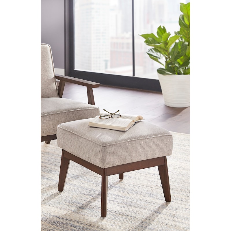 Simple Living Sonia Ottoman - Grey