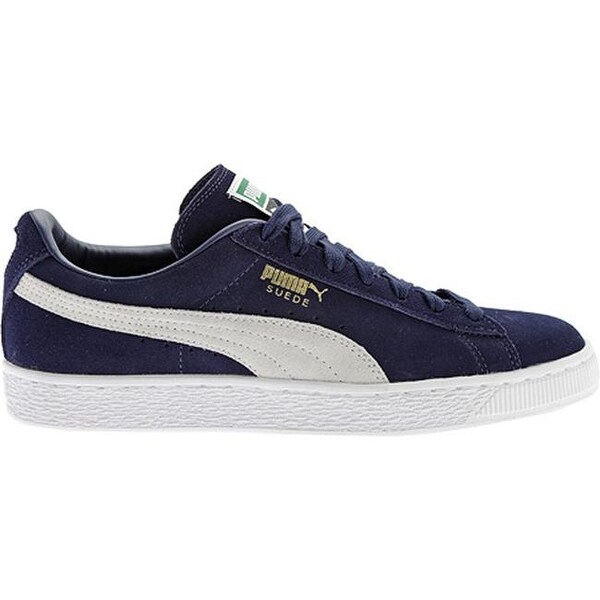 puma suede classic peacoat white