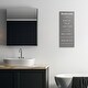 preview thumbnail 11 of 12, Stupell Bathroom Rules Reminders Canvas Wall Art Design By Julia Frost