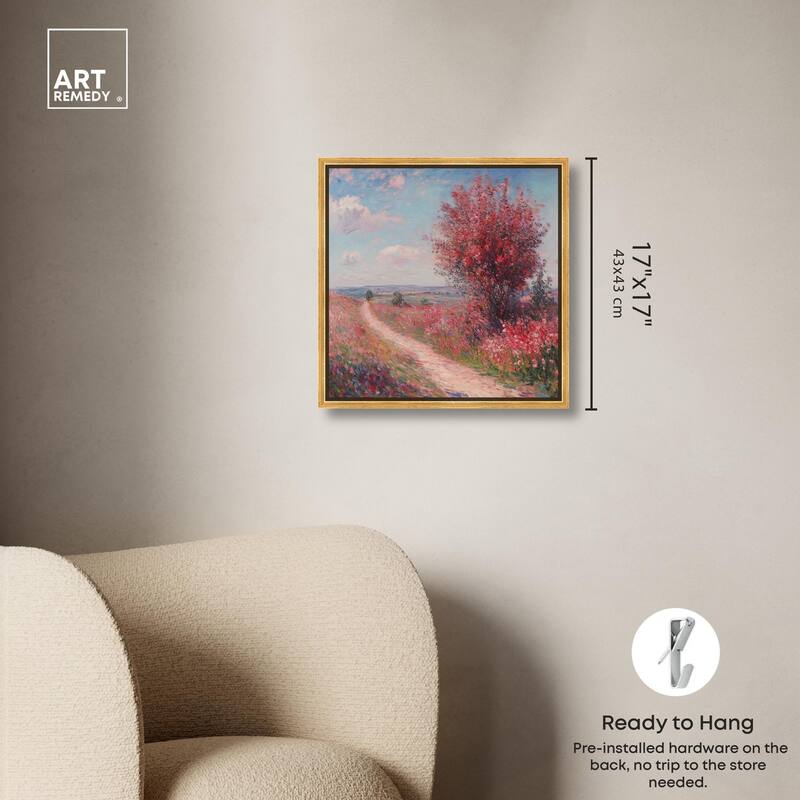 Pourville Breeze Canvas by Art Remedy