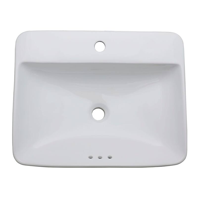 Kingston Brass Century 23" Wide Ceramic Console Sink