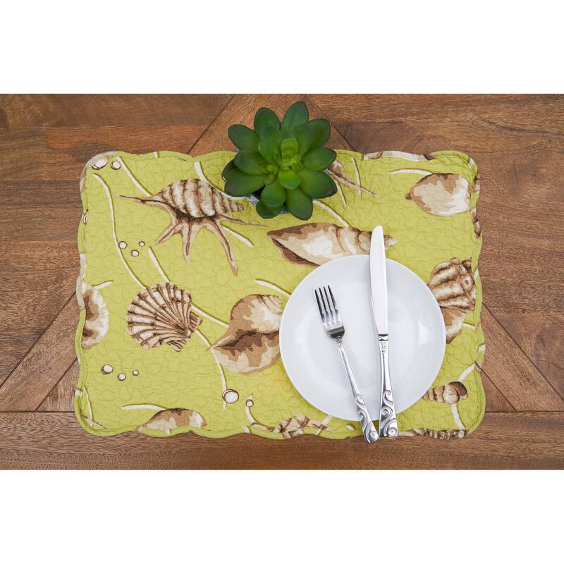 Baker Quilted Placemat Set 6