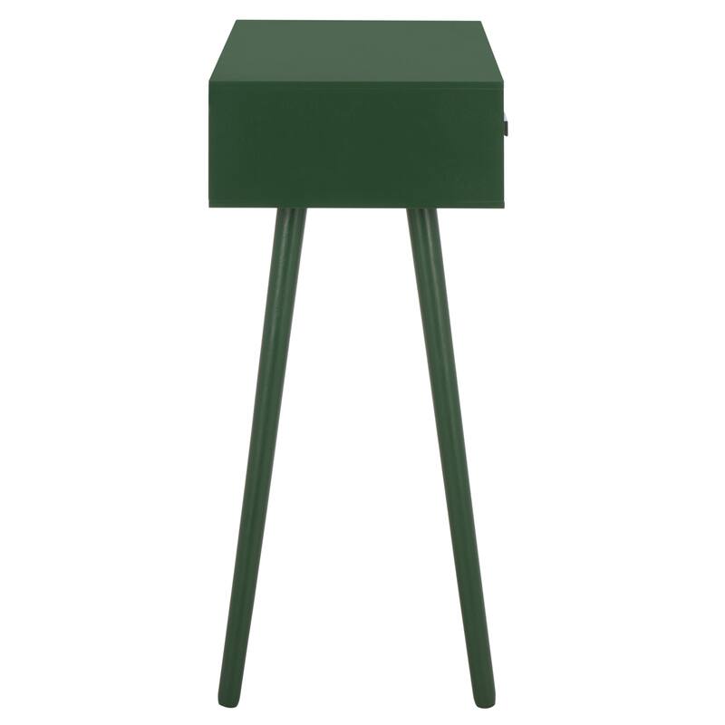 SAFAVIEH Pearla Antique White 2-Drawer Console Table - 28.3" x 13.8" x 30.8" - 28"W x 14"D x 31"H