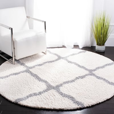 SAFAVIEH Parma Shag Salina Trellis 1.2-inch Thick Rug