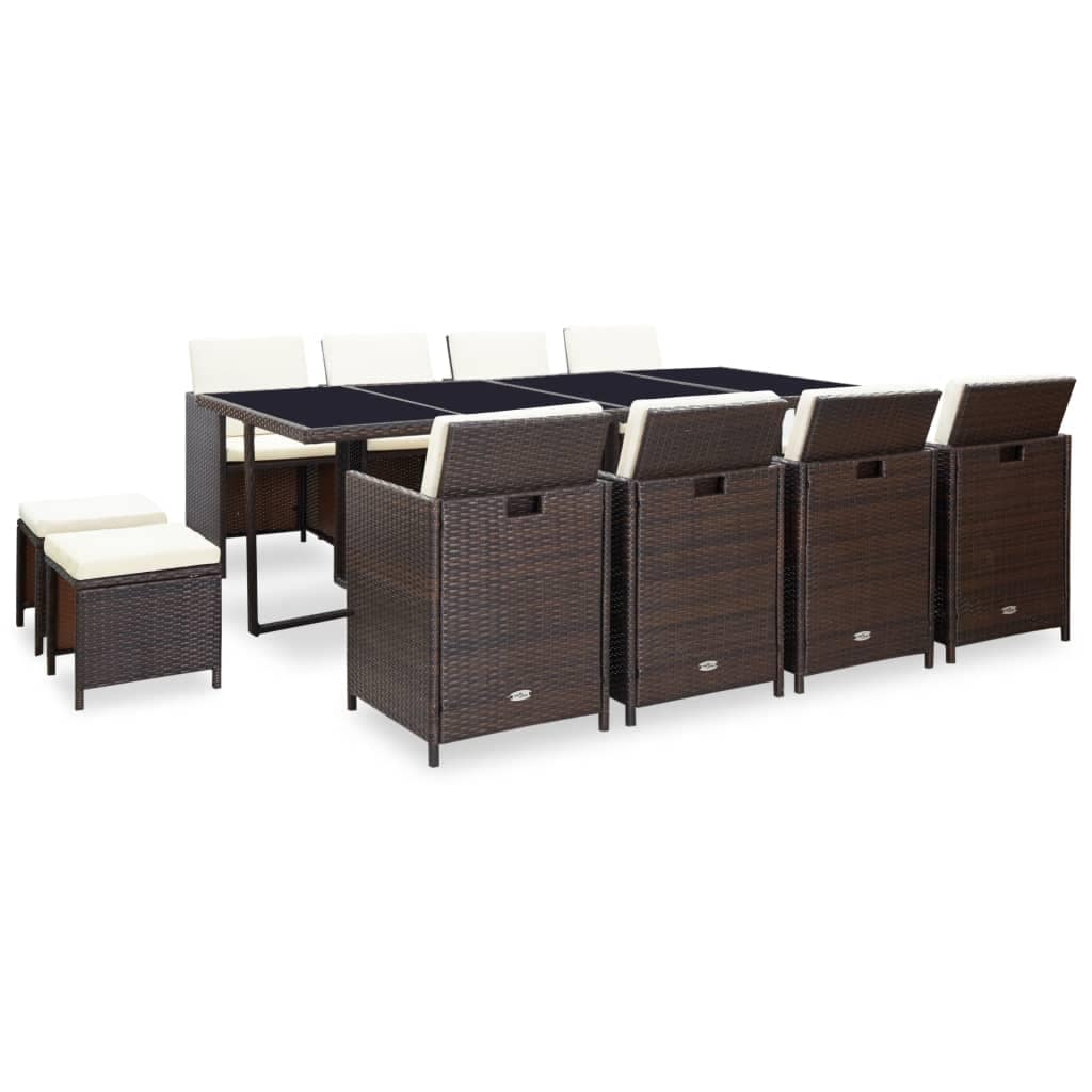 Cayman rattan corner on sale dining set