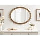 preview thumbnail 4 of 31, Kate and Laurel Mansell Oval Framed Wall Mirror