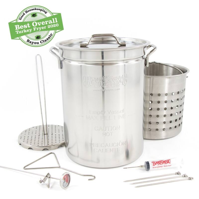 Bayou Classic® 32-qt Stainless Steel Turkey Fryer Kit