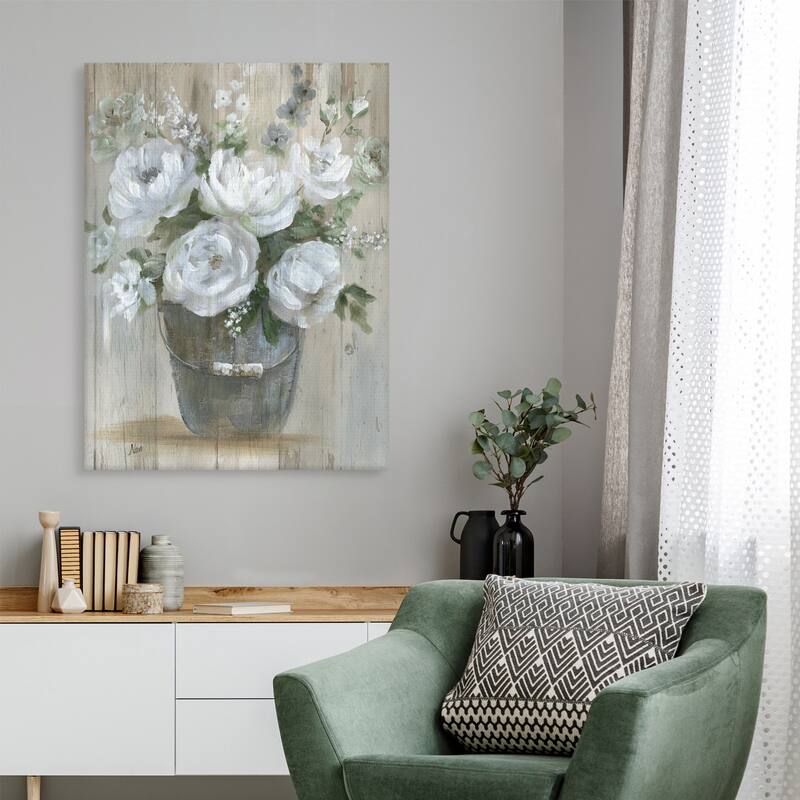 Wild Roses by Nan Canvas Art Print