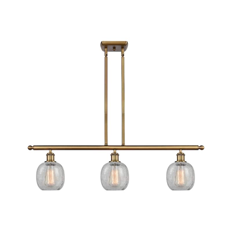 Innovations Lighting Belfast 3 Light 36" Wide Linear Chandelier