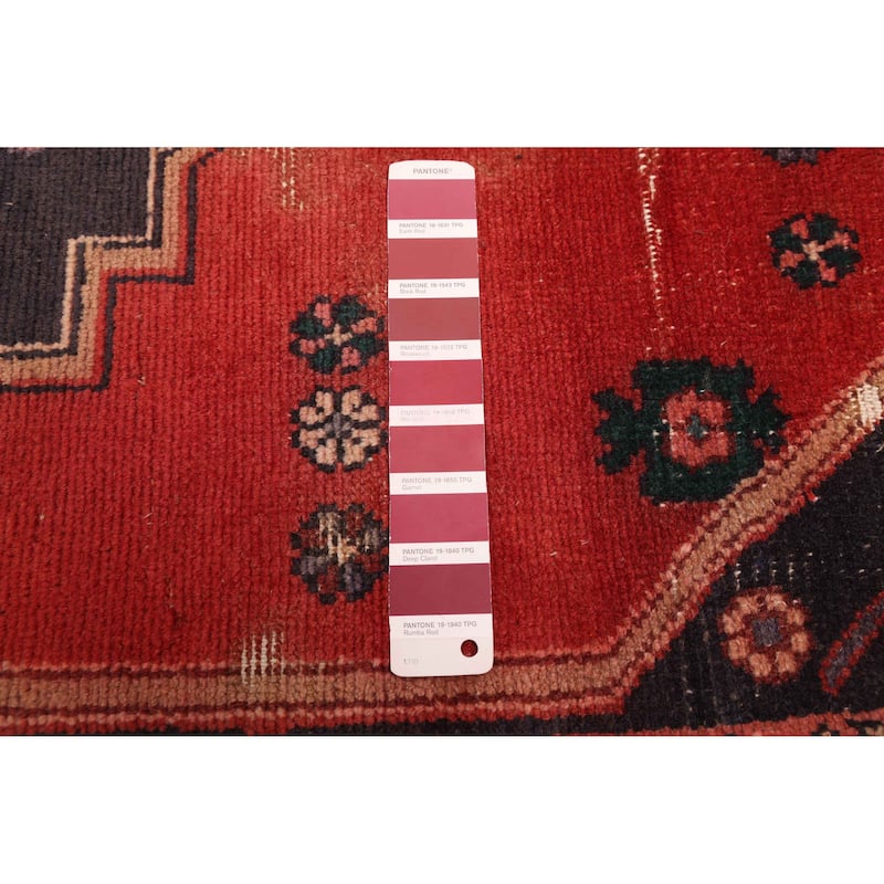 ECARPETGALLERY Hand-knotted Antalya Vintage Red Wool Rug - 3'6 x 6'1